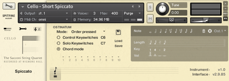 Sacconi Strings 2 GUI 3