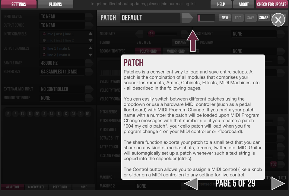 JamOrigin MIDI Guitar 2 : Help