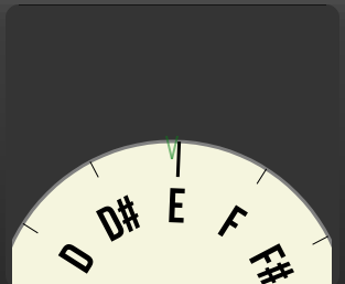 JamOrigin MIDI Guitar 2 : Tuner