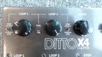 TC Electronic Ditto X4 : DittoX4 9 TC Electronic Ditto X4 : DittoX4 9