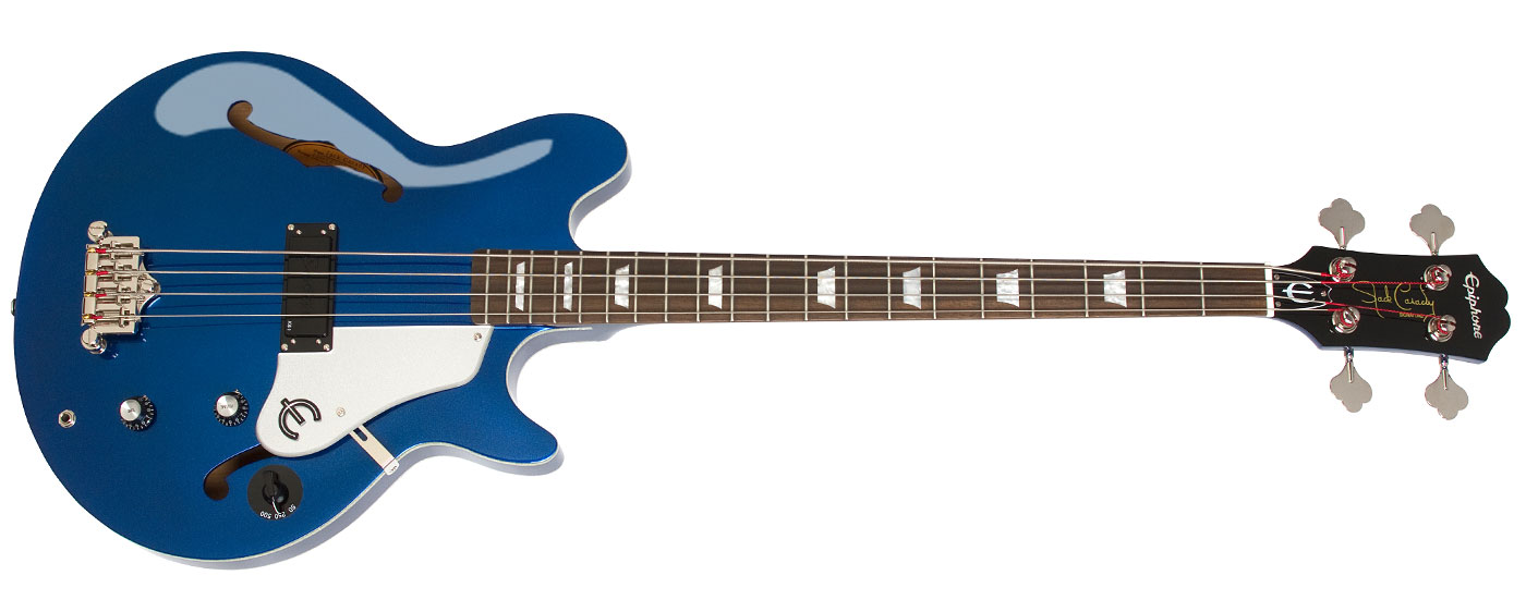 Epiphone Ltd. Ed. Jack Casady Blue Royale Bass : POP JackBR
