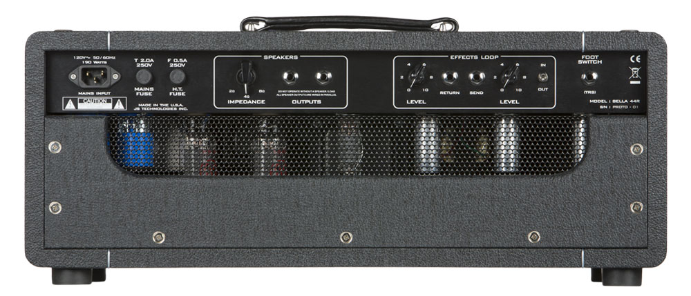 Suhr Bella Reverb Head : Bella Reverb Head main img back