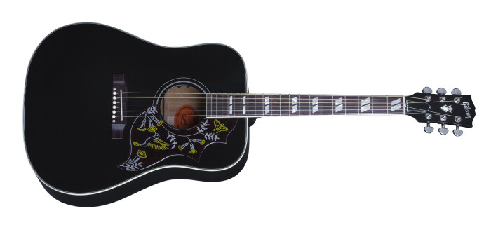 Gibson Hummingbird Ebony : SSHJEBNH2 MAIN HERO 01