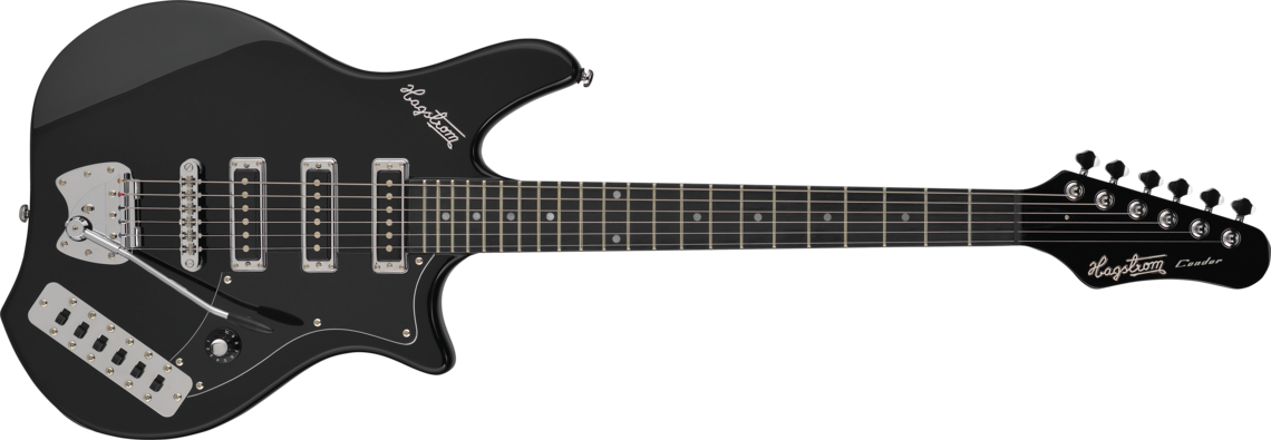Hagstrom Retroscape Condor : condorblackversion hagstrom