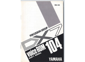 Yamaha VRC-104