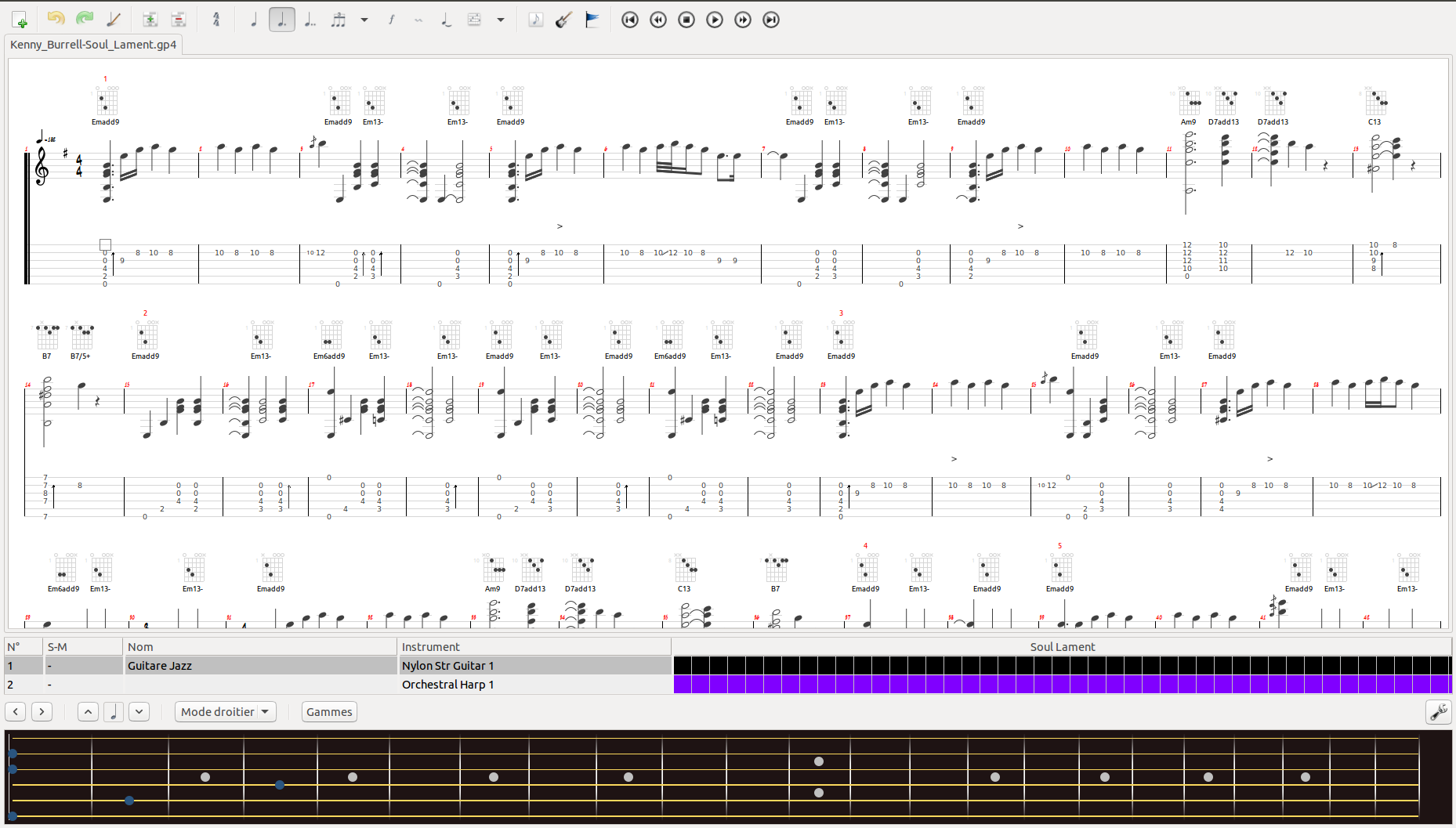 Tuxguitar 1.3