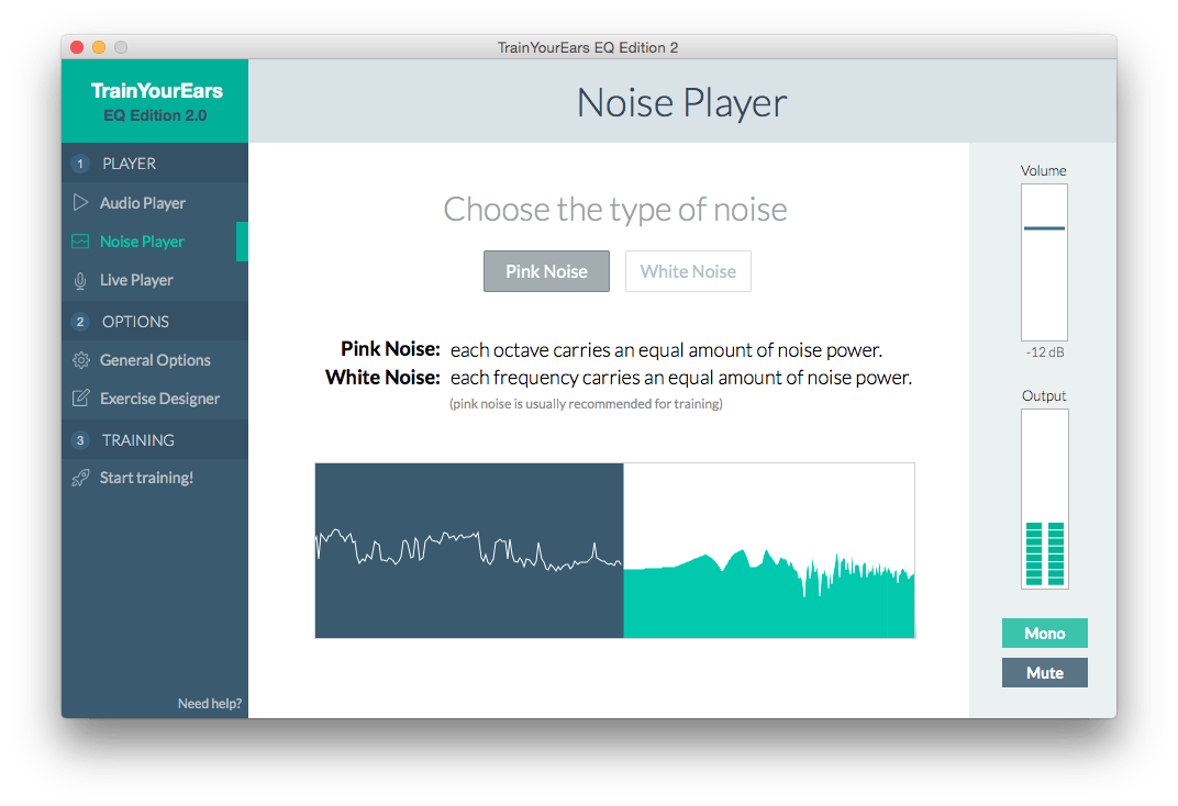 noise player screenshot