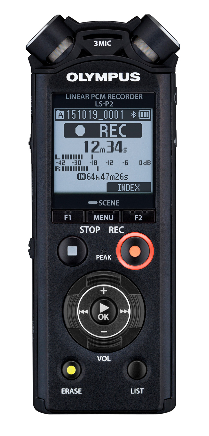 Olympus LS-P2 : AUDIO LS P2 black  Product 000