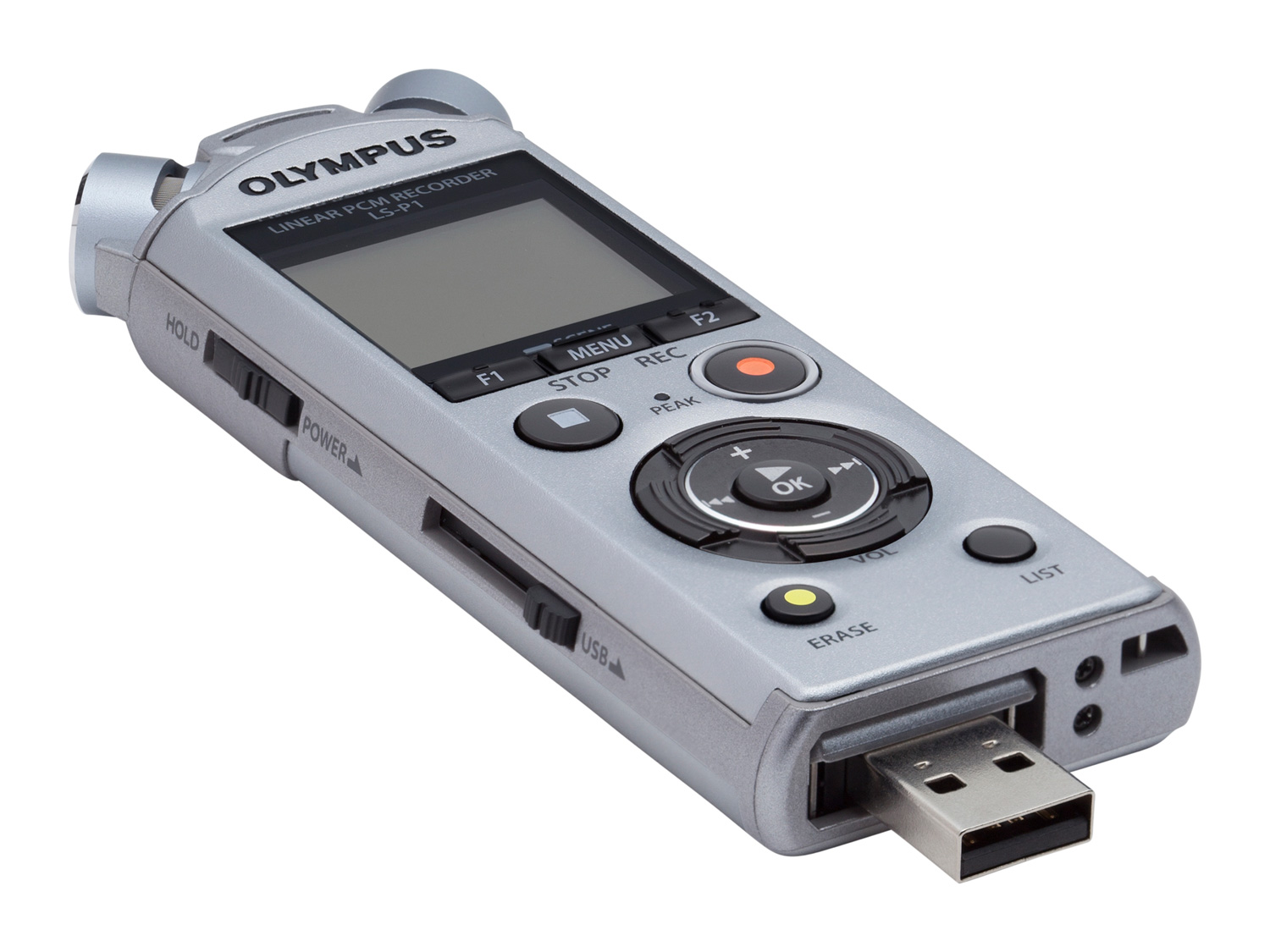 Olympus LS-P1 : AUDIO LS P1 USB silver  ProductAdd 001