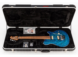 Music man axis pdn neptune blue roasted maple neck limited edition 11