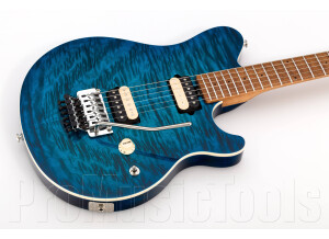 Music man axis pdn neptune blue roasted maple neck limited edition 12