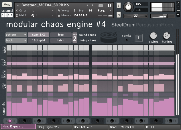 Sound Dust SteelDrumPercussionRoom : mce43