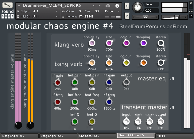 Sound Dust SteelDrumPercussionRoom : mce42