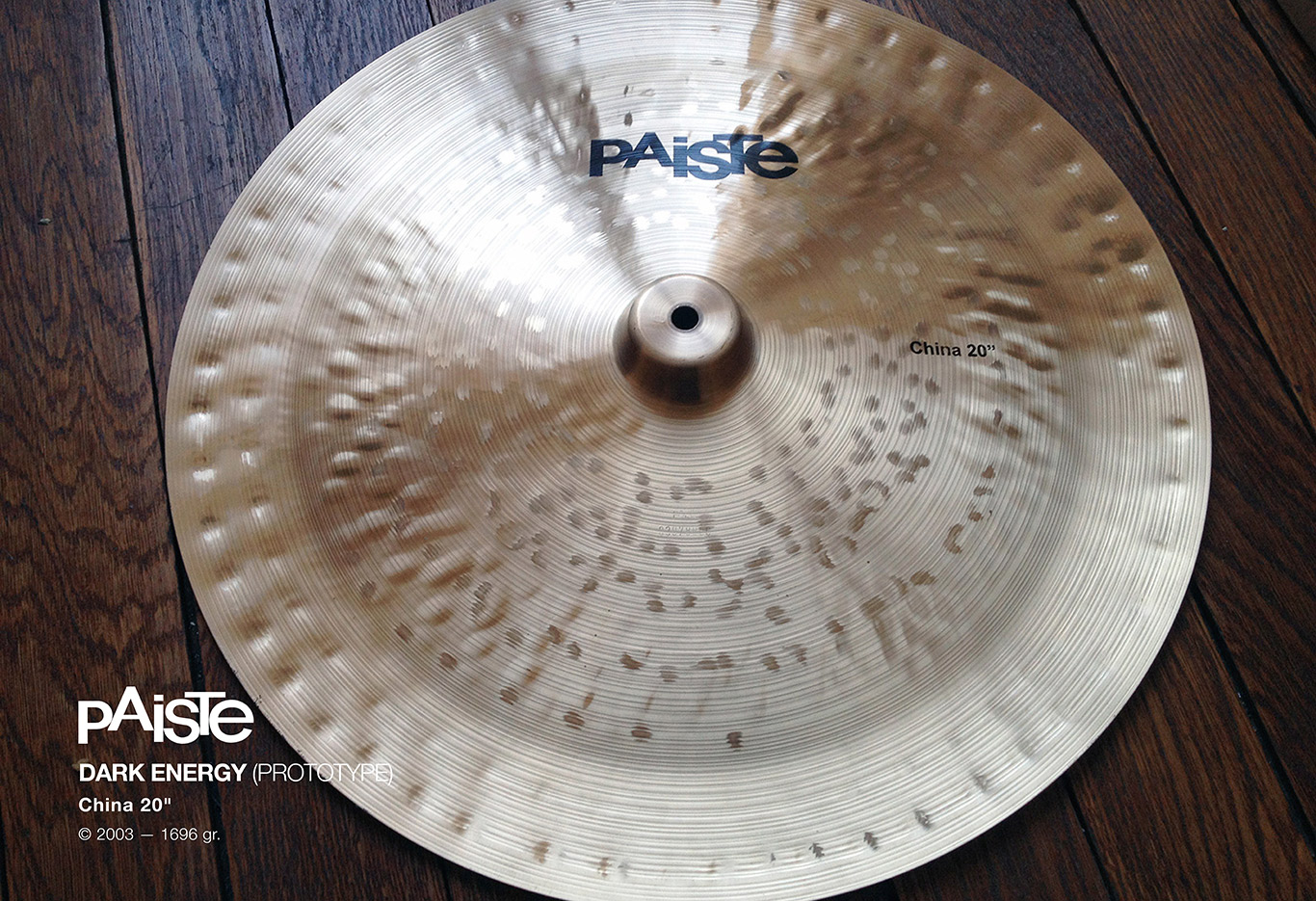Paiste Signature Dark Energy Prototype China 20"