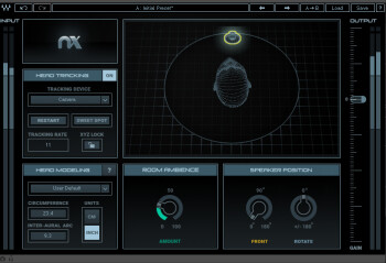 Waves NX stereo component panned to mono Waves NX stereo component panned to mono
