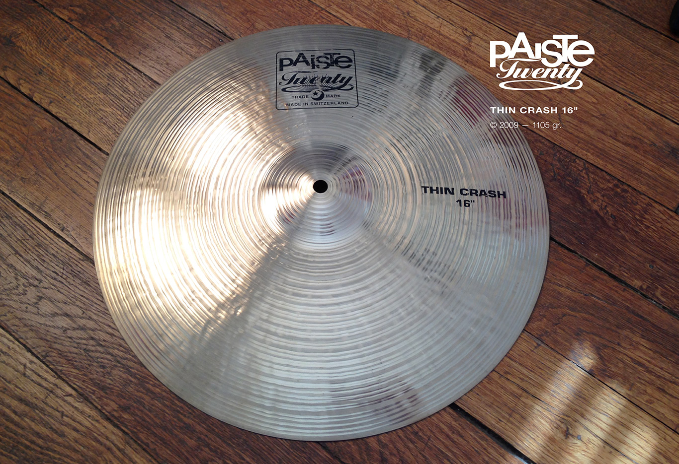 Paiste Twenty Thin Crash 16"