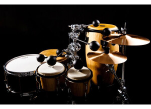 Perc on Drums