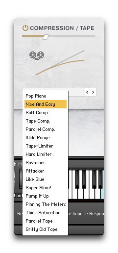 Native Instruments Una Corda : Compression
