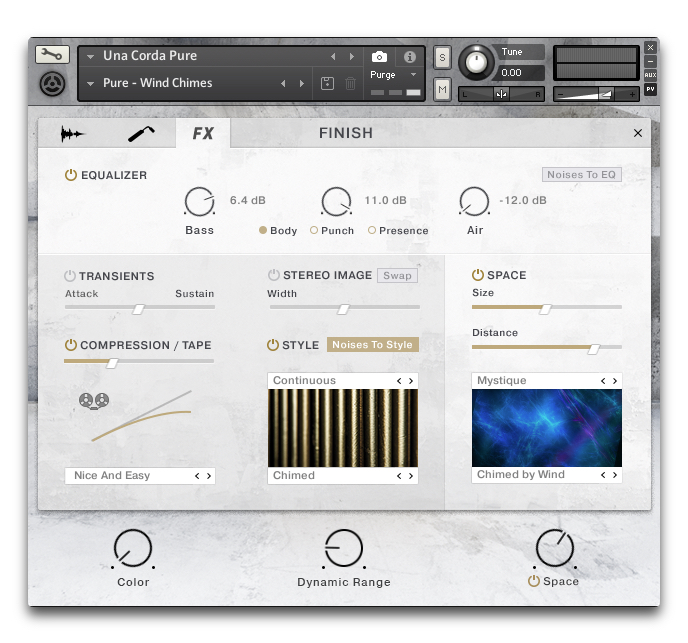 Native Instruments Una Corda : FX