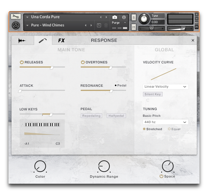 Native Instruments Una Corda : Response
