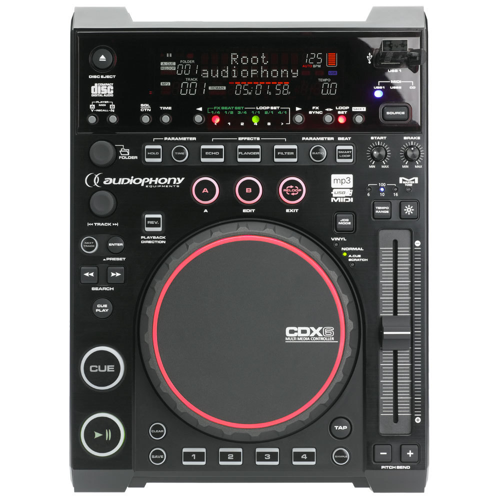 Getting Started : audiophony cdx6 101257