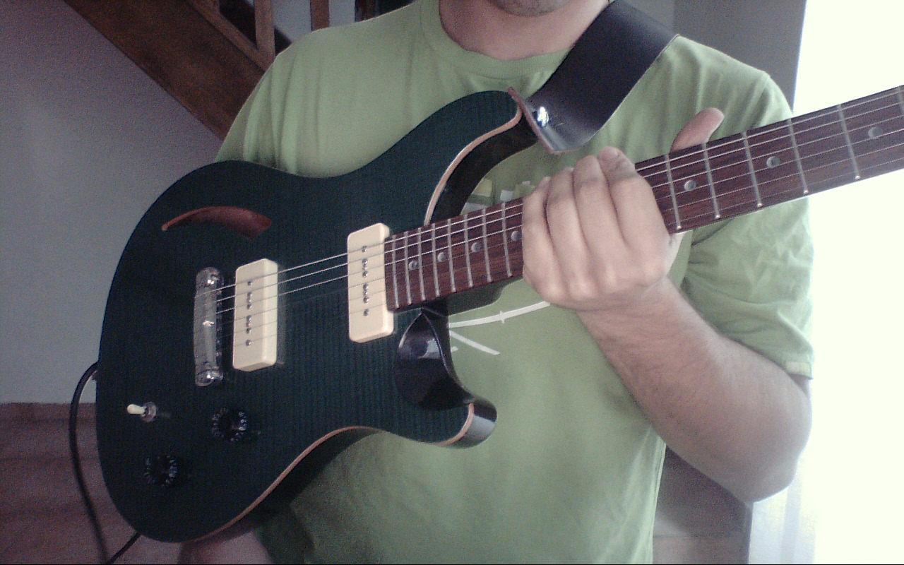 PRS SE Custom Semi-Hollow Soapbar