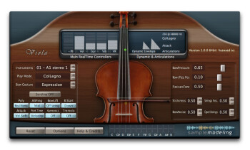 Sample Modeling The Viola : ColLegno