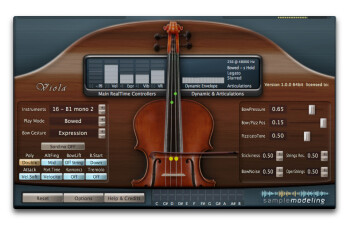 Sample Modeling The Viola : Double