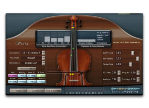 Audio Modeling The Viola
