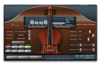 Sample Modeling The Viola : DoubleHold Sample Modeling The Viola : DoubleHold