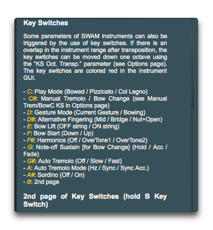 Sample Modeling The Viola : KeySwitches
