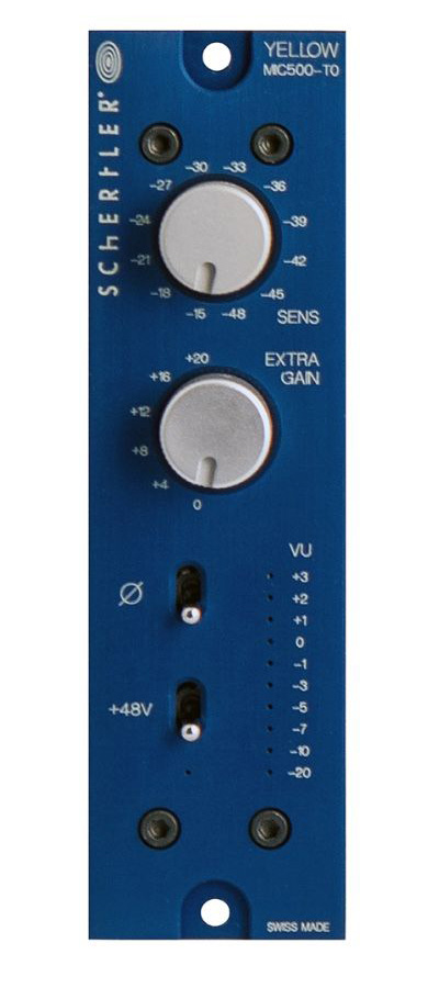 Schertler Yellow Mic500 TO : MIC 500 TO