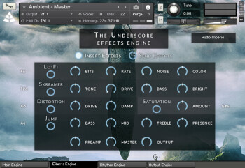 Underscore effects