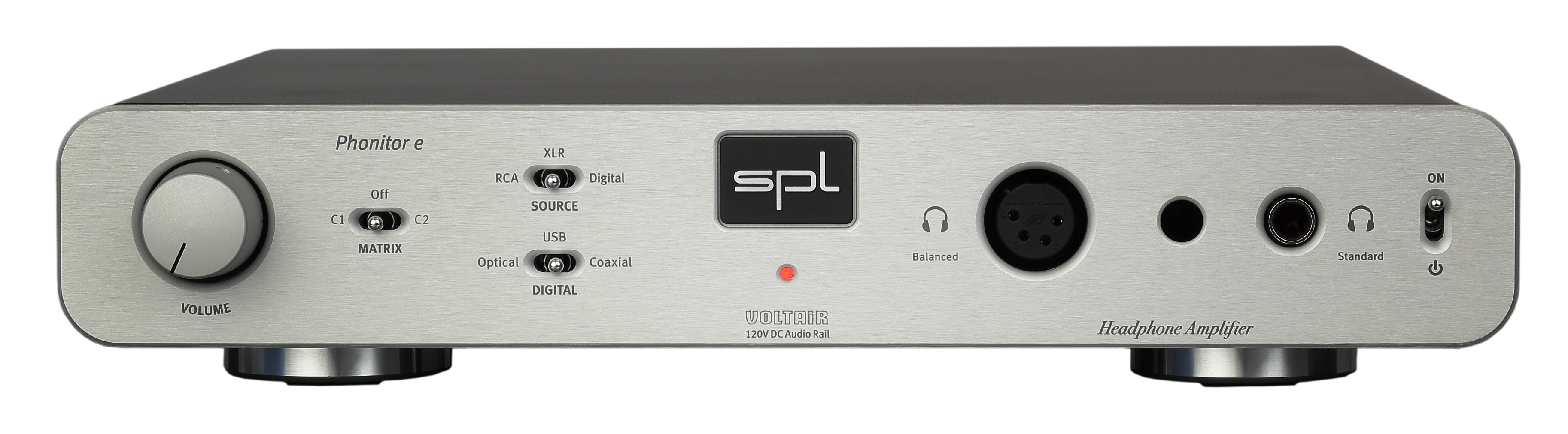 SPL Phonitor e : Phonitor e silver front