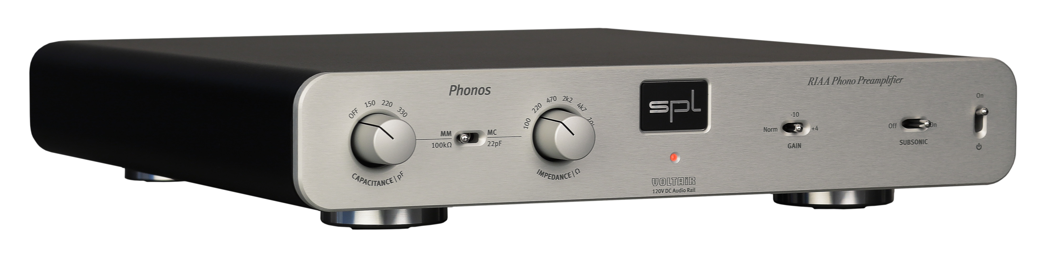 SPL Phonos : Phonos silver left