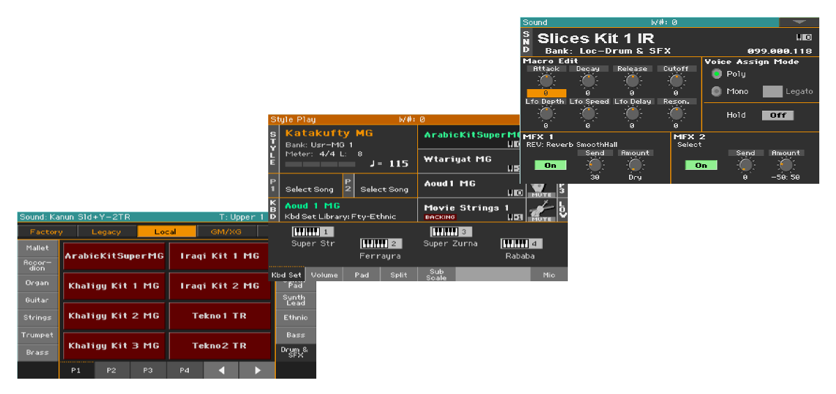 Korg Pa4X Oriental 61 : PA4X oriental drums