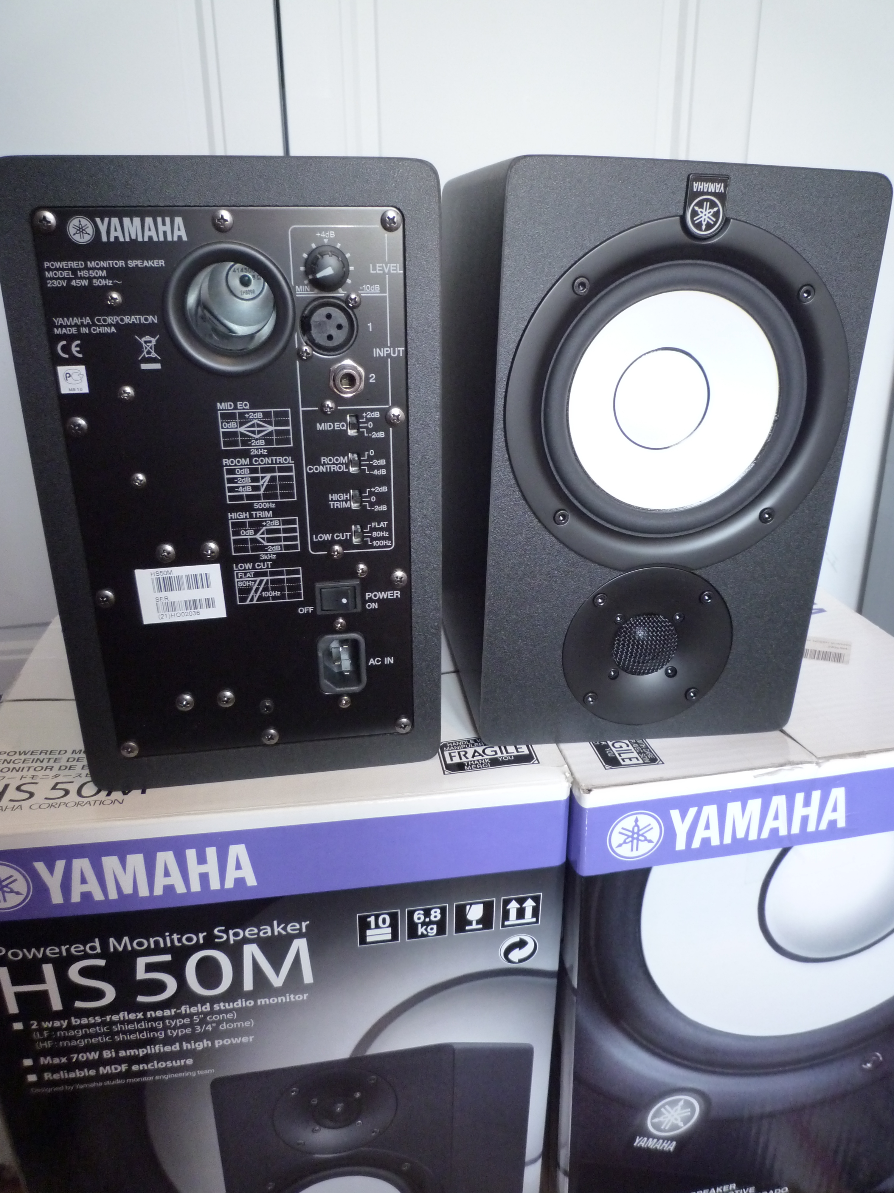 Paire d'enceintes Yamaha HS 50M