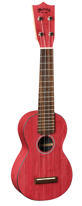 Martin &amp; Co 0X Uke Bamboo : 0x uke bamboo red