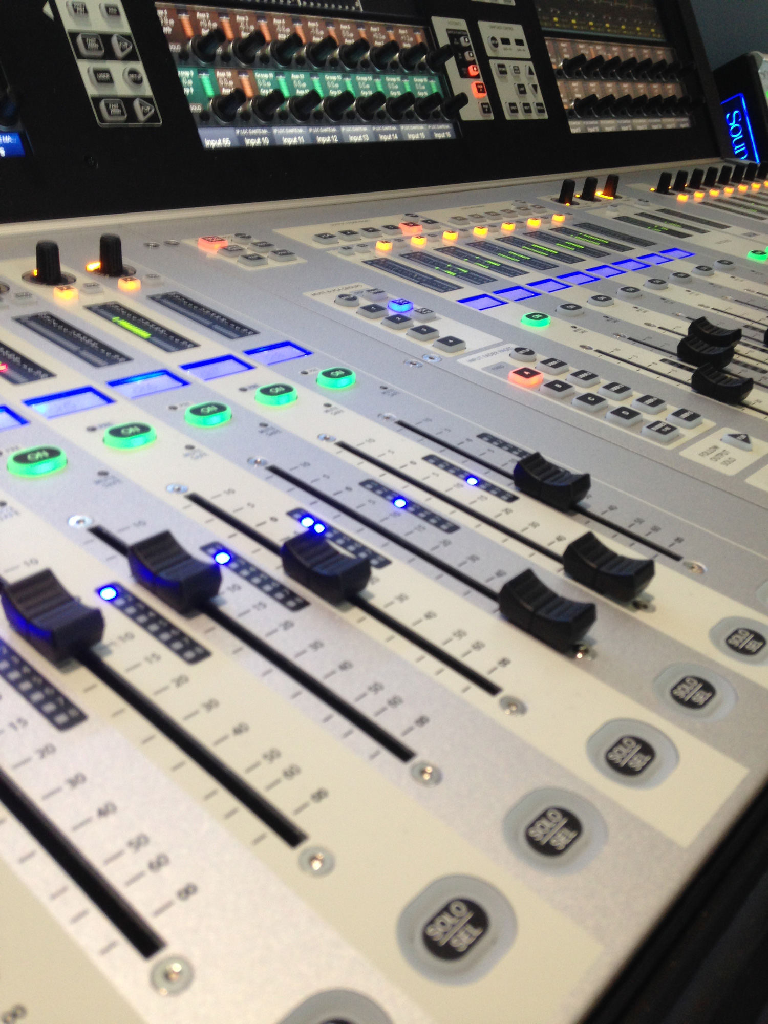 Soundcraft Vi2000 : Soundcraft VI2000 2 Musikmesse 2016 @AF