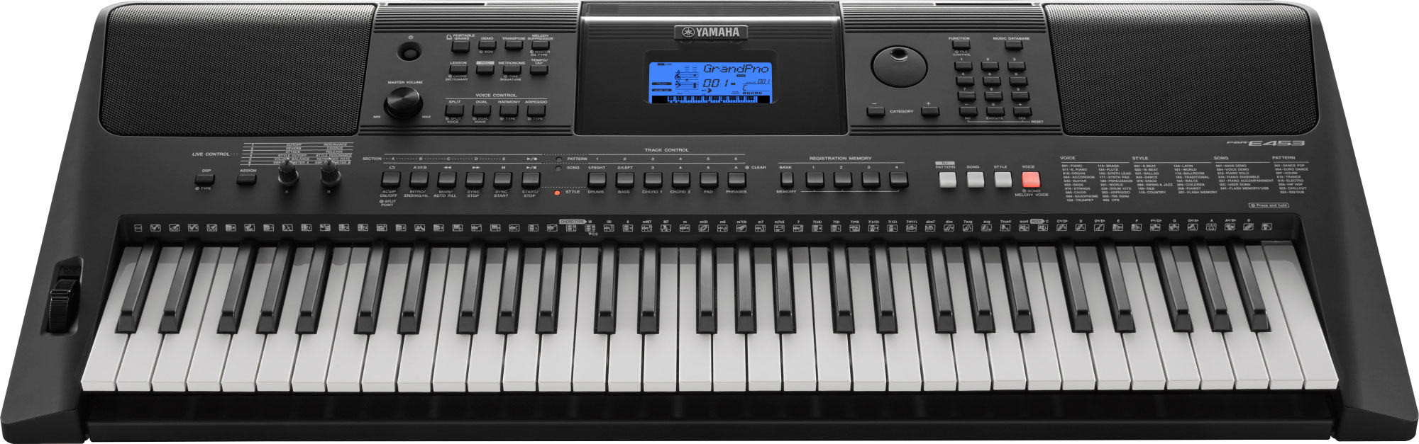 Yamaha PSR-E453 : PSR E453 2