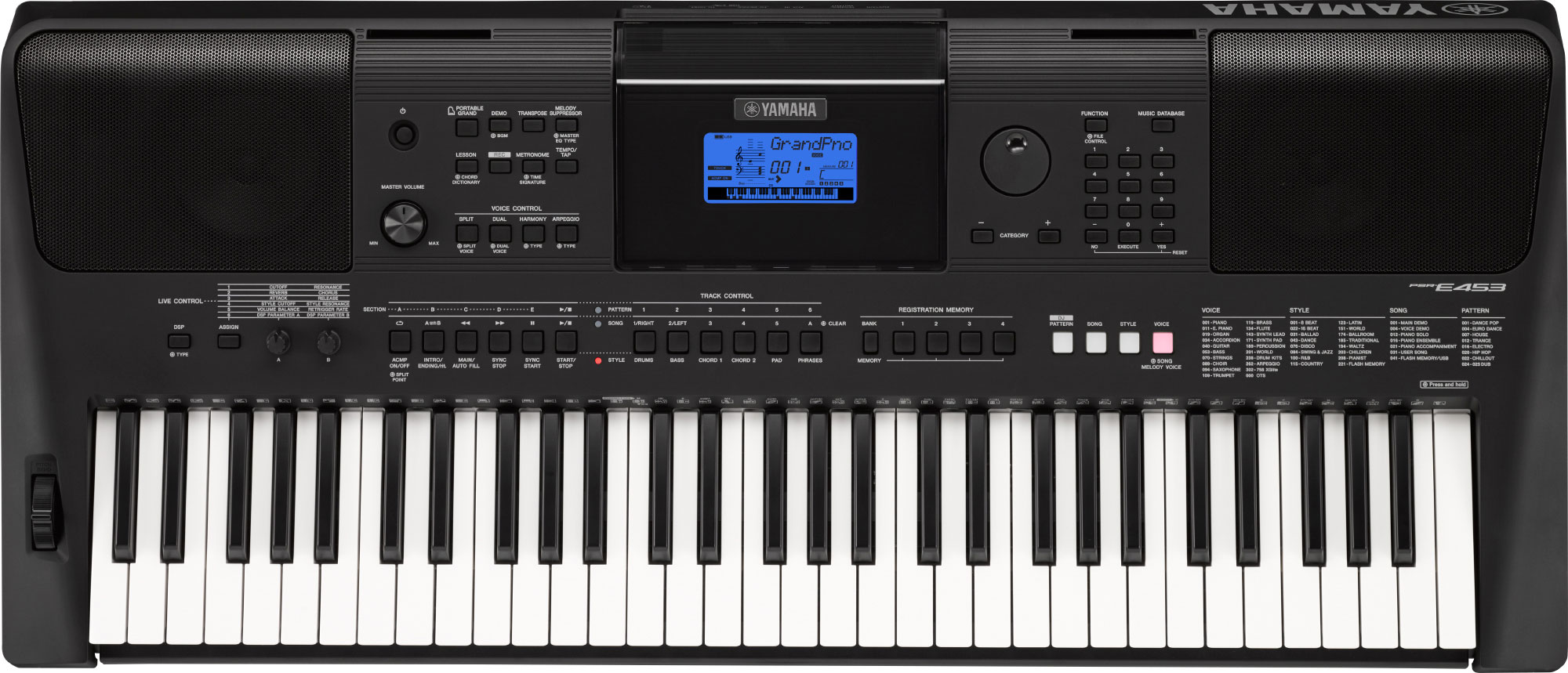 Yamaha PSR-E453 : PSR E453