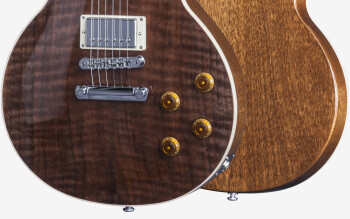 Gibson Les Paul Standard Figured Walnut : LPSWN16NACH1 BODY FRONT BACK