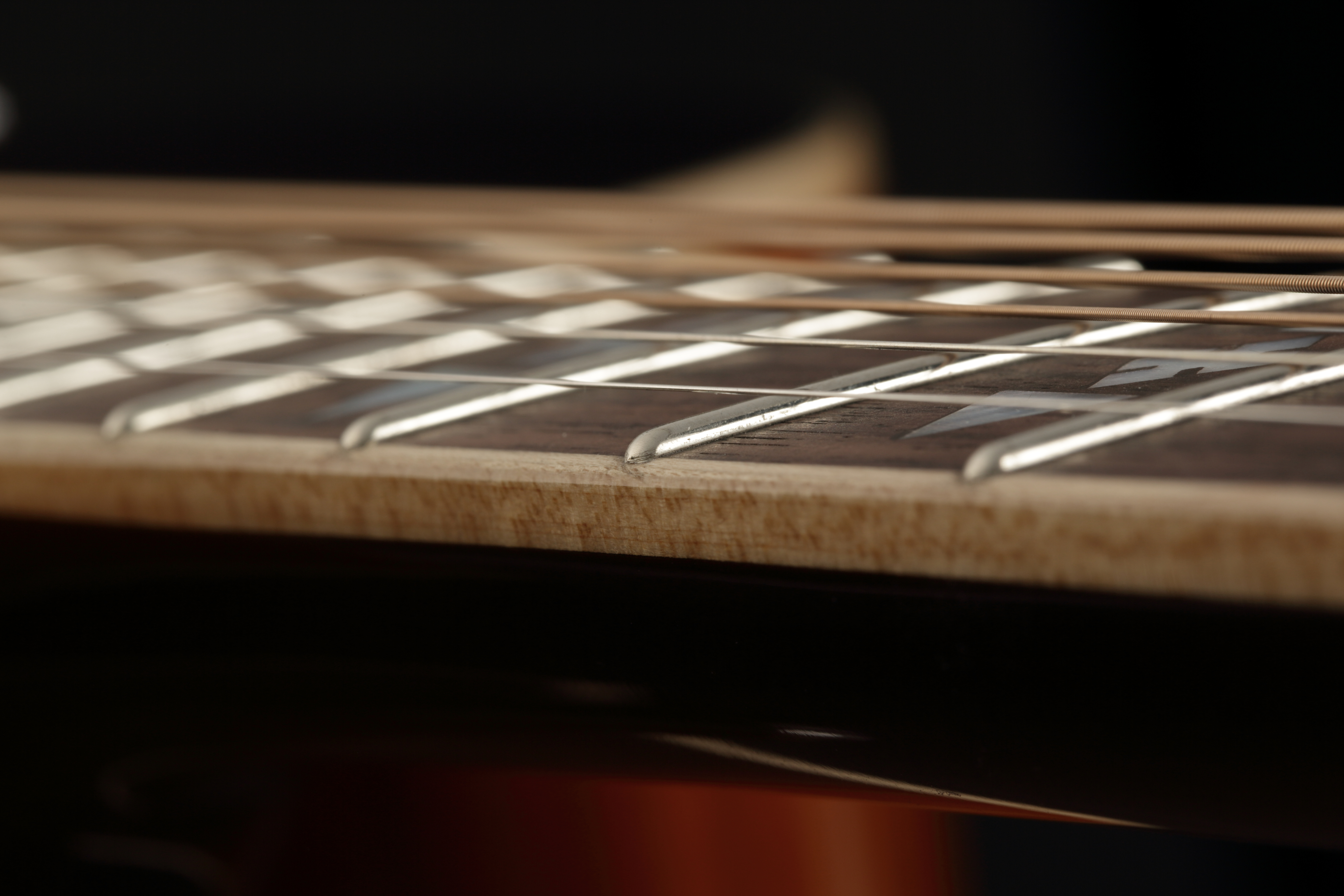 Framus FC 44 Solid AA Sitka Spruce : frets