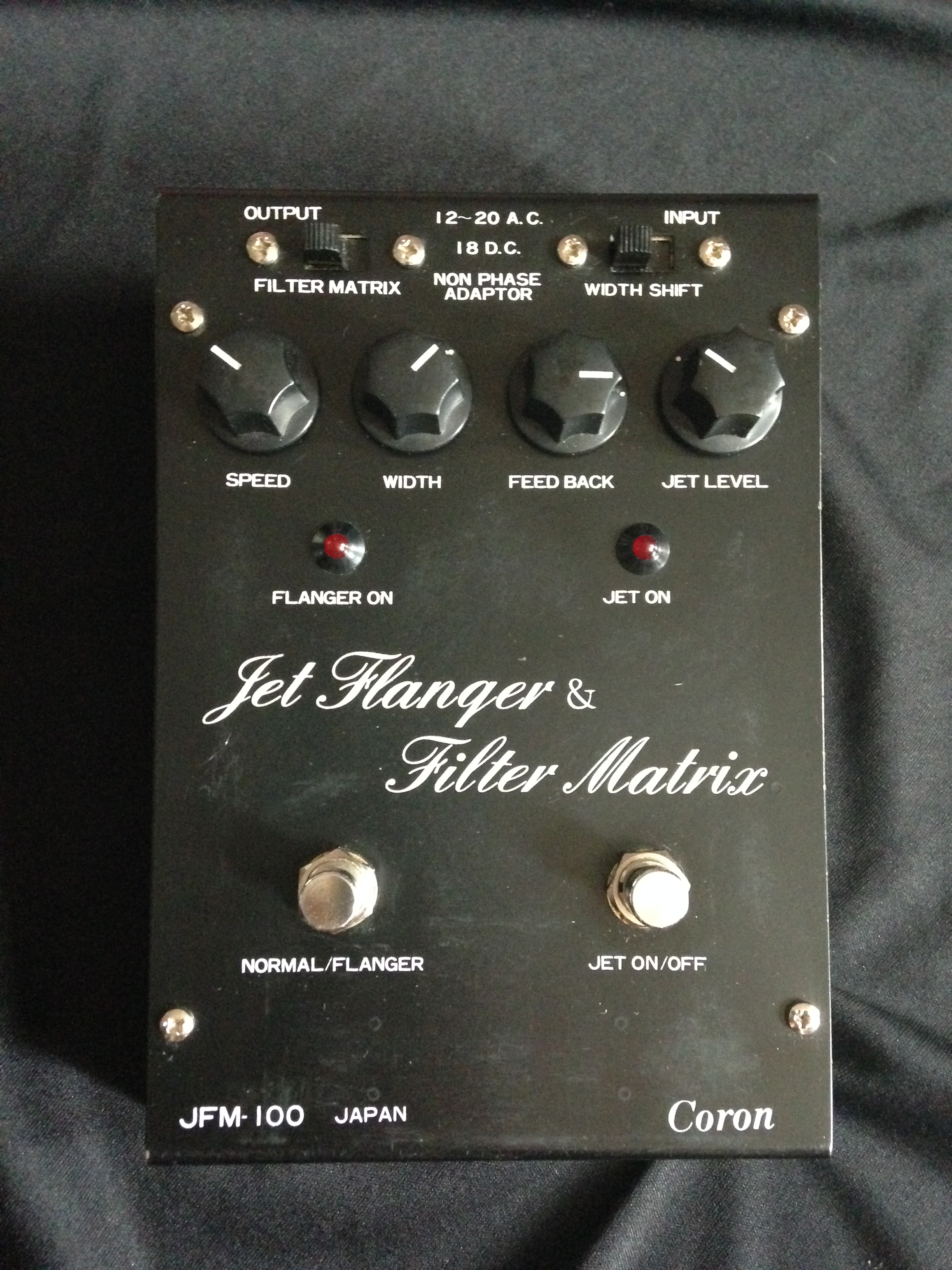 Coron JFM-100 Jet Flanger & Filter Matrix