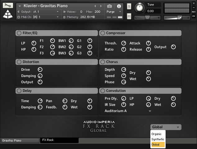 Audio Imperia Klavier - Gravitas Piano : Gravitas Piano 4