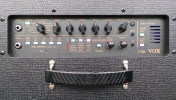 Vox VT20X : 2 VT20X Panneau de contrôle Vox VT20X : 2 VT20X Panneau de contrôle