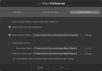 ppmbatch settings filesreports ppmbatch settings filesreports