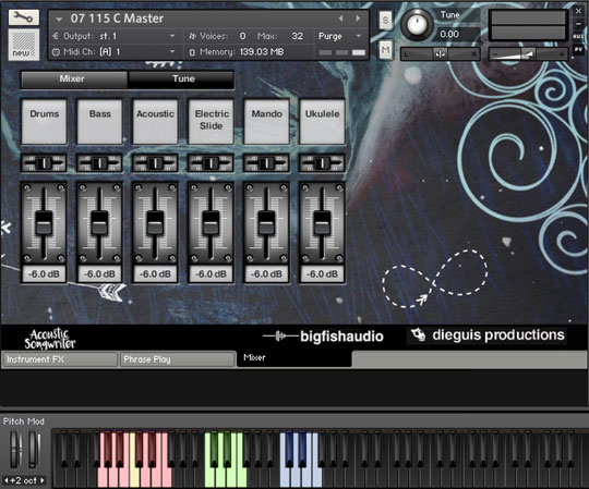 Kontakt GUI