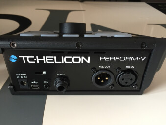 TC-Helicon Perform-V : Back TC-Helicon Perform-V : Back