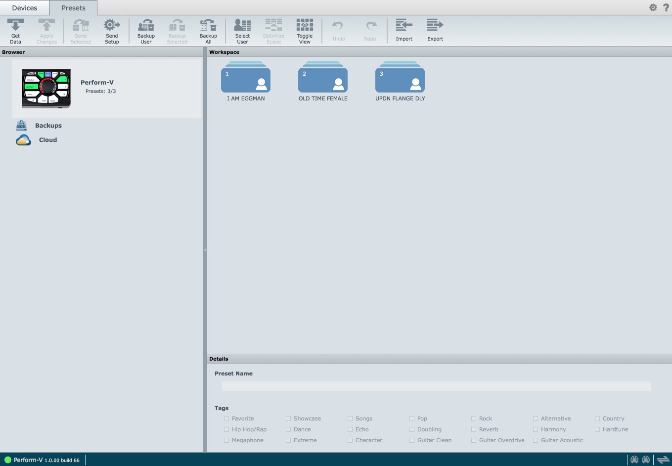 TC-Helicon Perform-V : VoiceSupport 2 presets